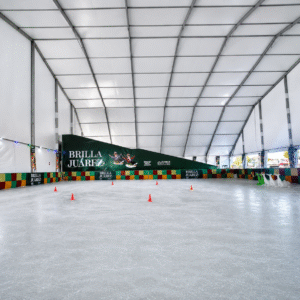 Renta de Pistas de Hielo, Tobogan y Zona de Nieve Infantil